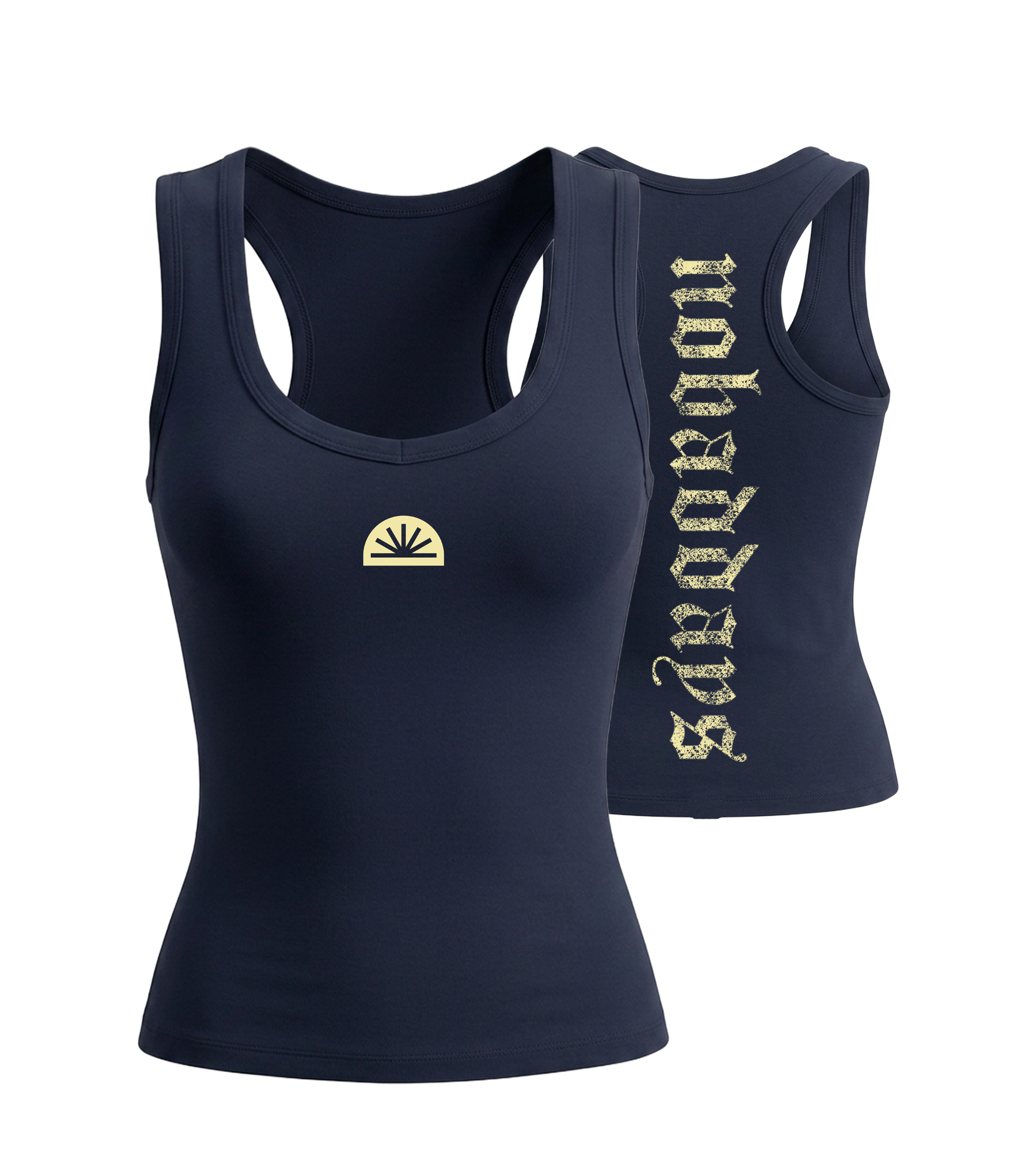 Yasmin - Fitted Vest Navy